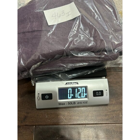 Coldwater Creek NWT Plum Linen Open-Front Cardigan Blazer Jacket Sz PXL - Picture 11 of 11